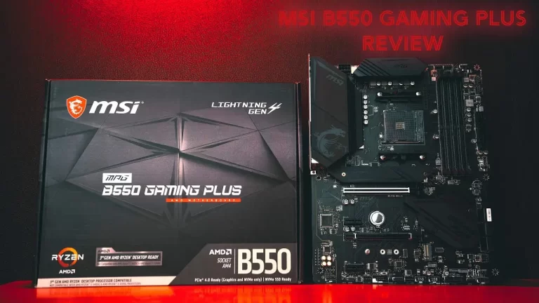 Μητρική πλακέτα MSI MPG B550 Gaming Plus : αξιολόγηση