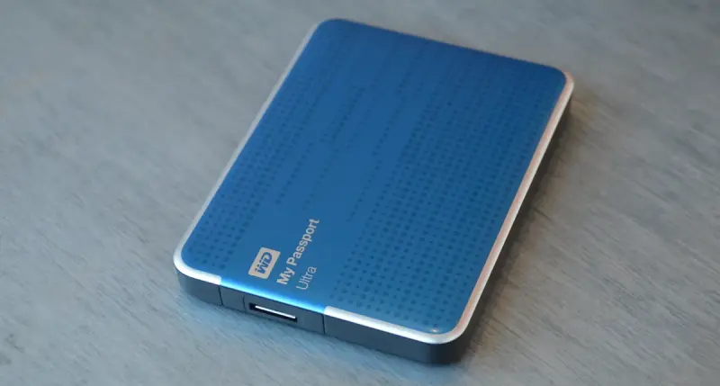 WD My Passport Ultra Blue