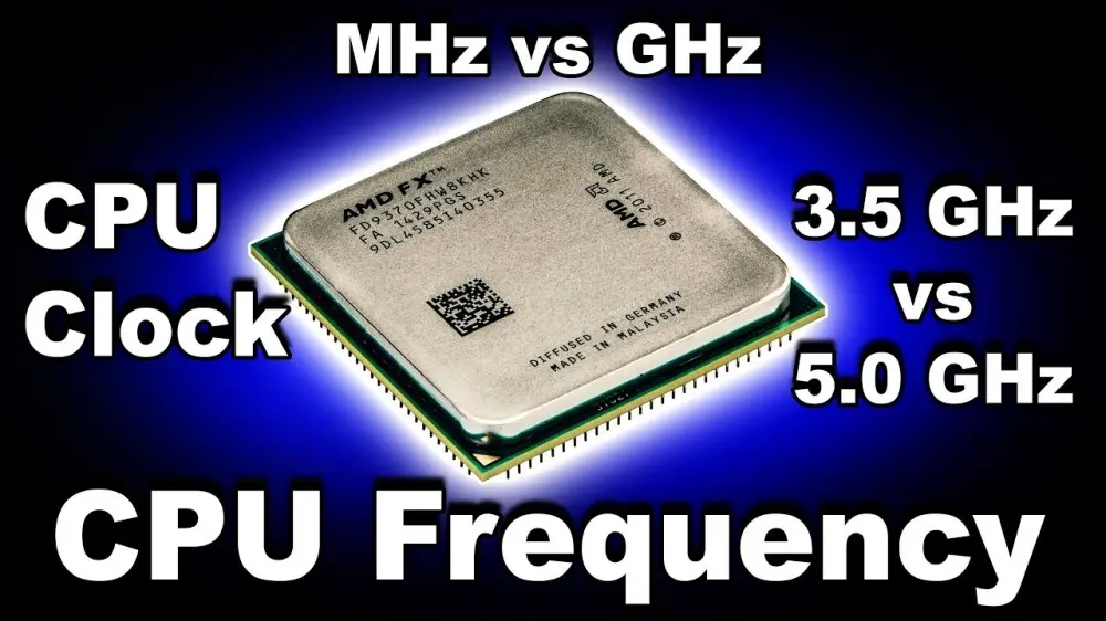 cpu clock MHz Ghz