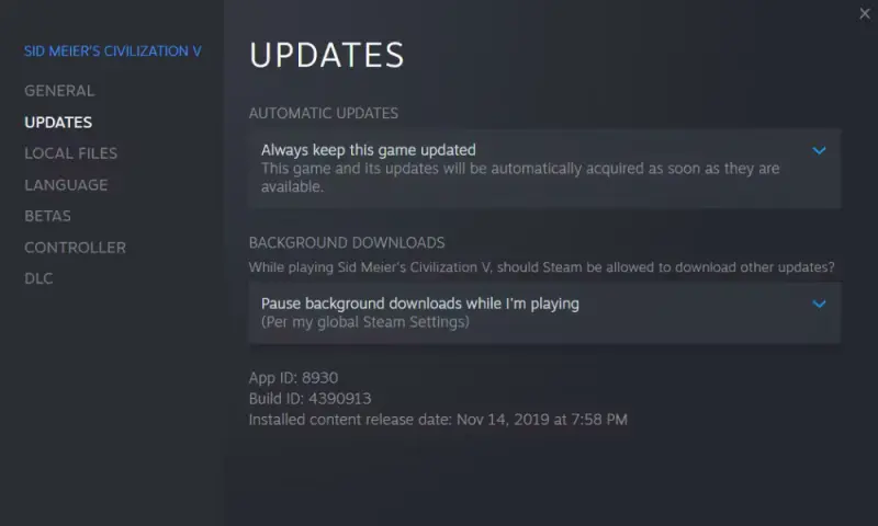 Automatic updates and Background downloads