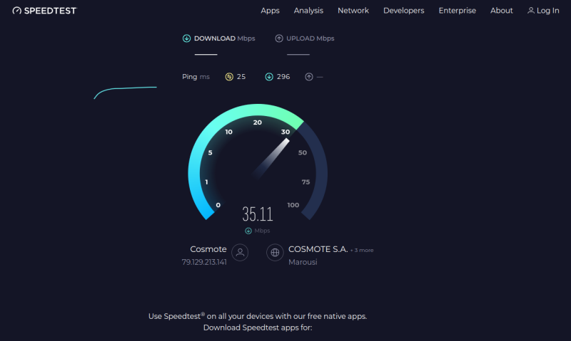 Check Your Network Speed