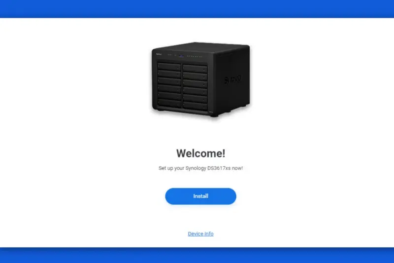 Select your Synology NAS