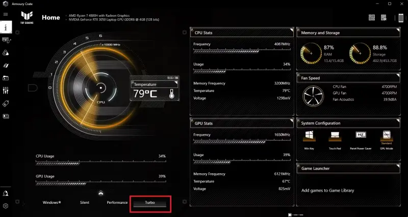 Speed Up Laptop Fans to Avoid Heat Throttling