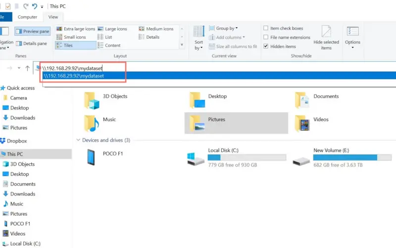 choose File Explorer