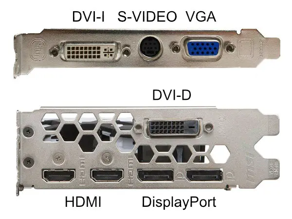 graphic card display ports