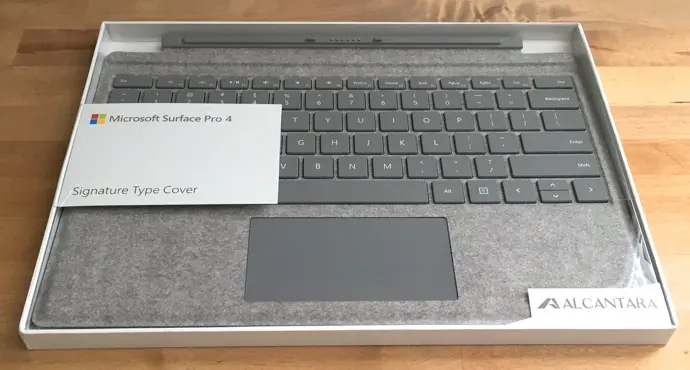 Microsoft Surface Go Alcantara Signature