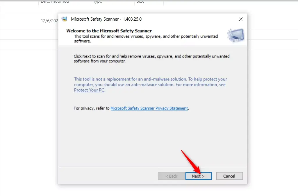microsoft-safety-scanner-welcome