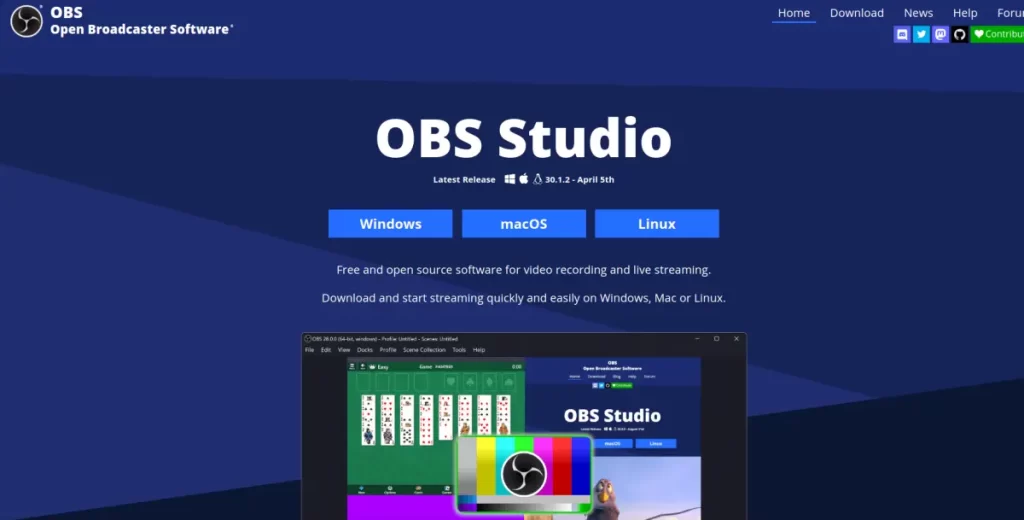 OBS studio