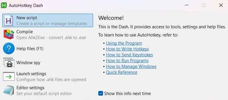 Εφαρμογή AutoHotkey για Windows